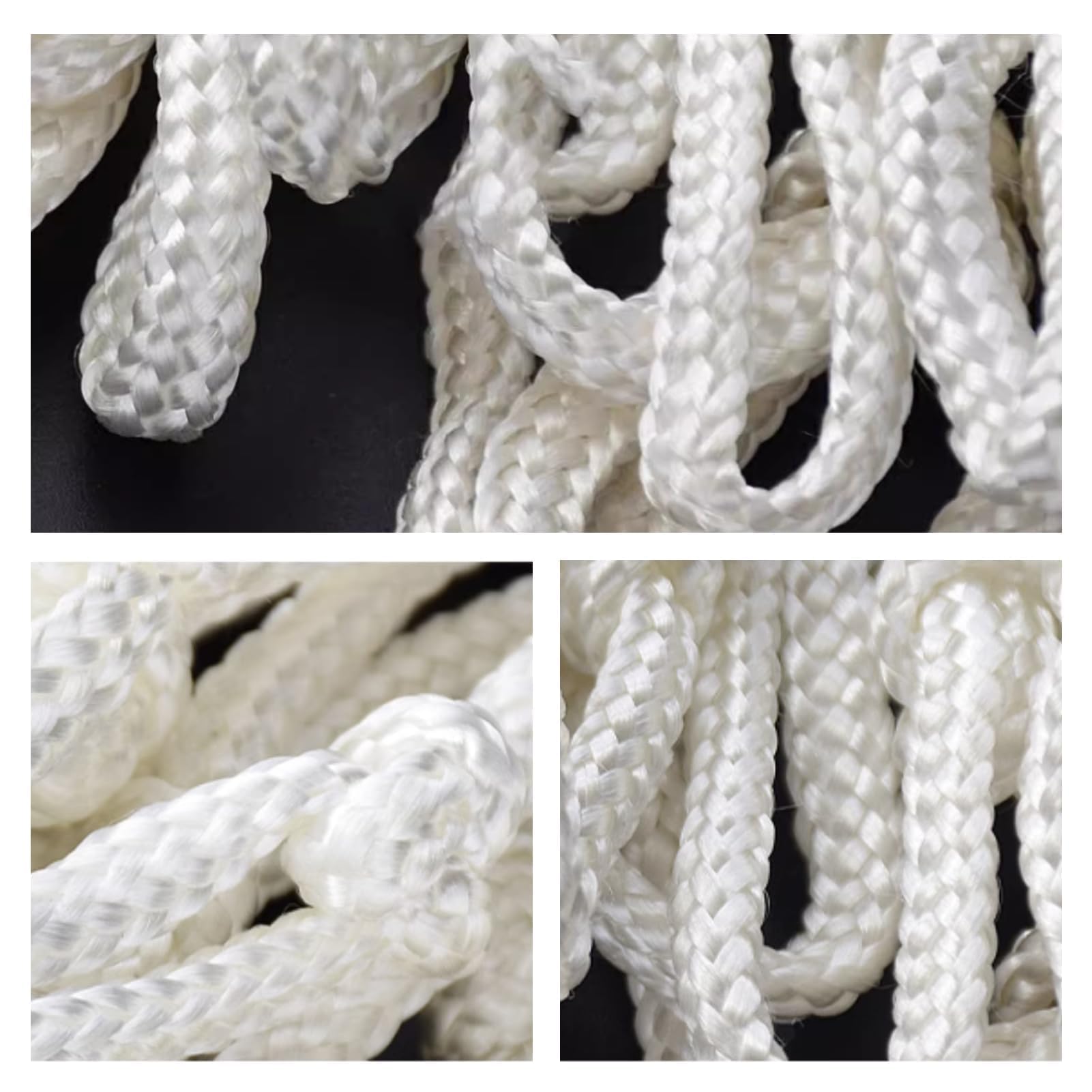 Filet de Basket-Ball de Rechange Résistant aux Intempéries, Compatible avec Paniers de Basket Standard, Usage Intérieur et Extérieur, 12 Boucles,hangings Filet de But de Basket