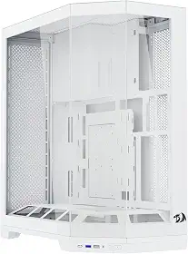 Gabinete Gamer Redragon Edge Branco Sem Fans CA-608W