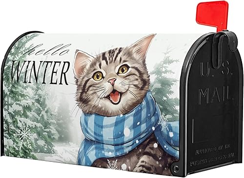 Miniatura 93 de Funda para buzón de águila calva con bandera estadounidense, tamaño estándar, 18 x 21 pulgadas, patriótica, impermeable, para buzón de correo