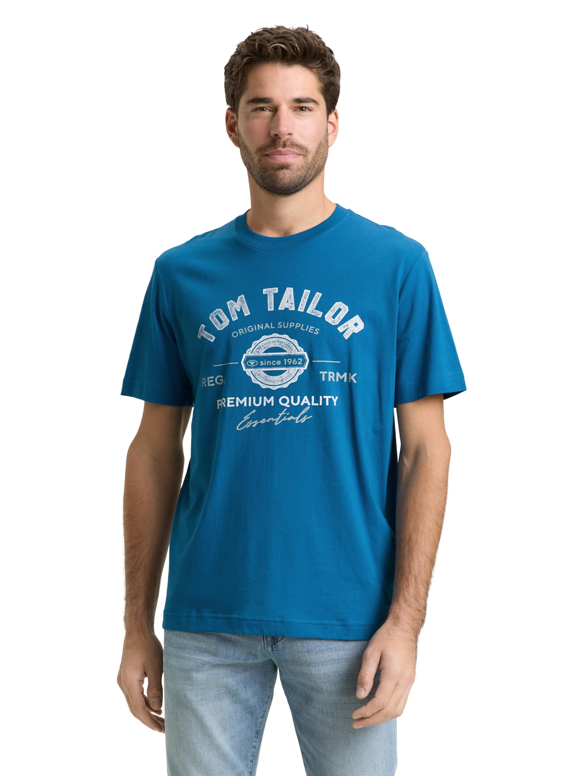 T-Shirt aus Baumwolle mit Logo-Print