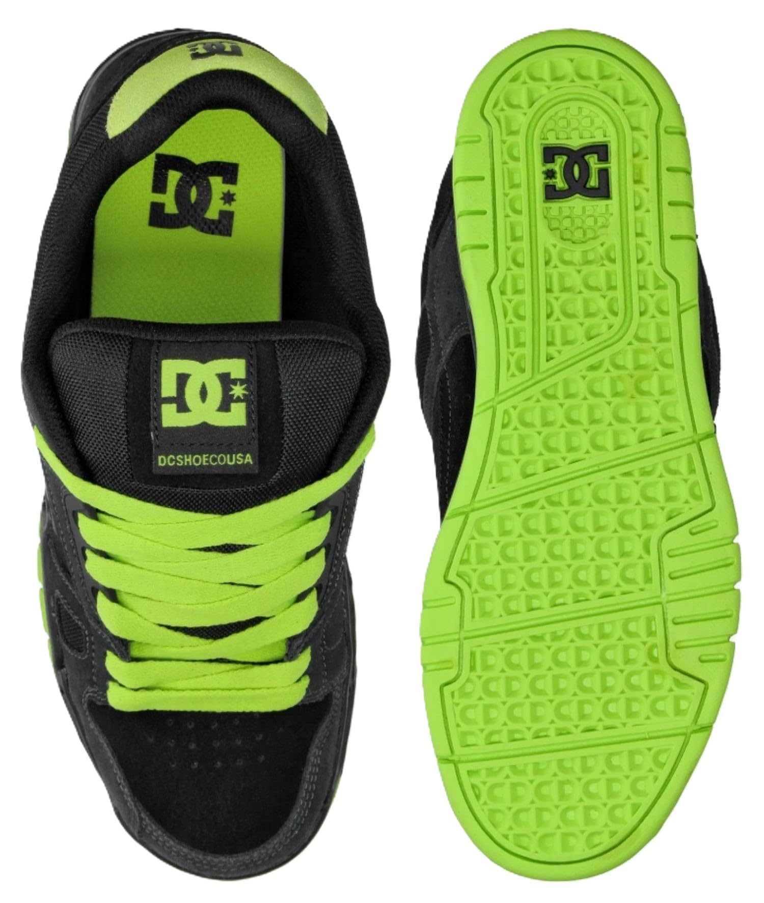 DC Shoes Stag - Zapatillas de Cuero para Hombre