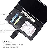 Vista 5 de Funda para Asus ZenFone Max Pro M2 ZB630KL funda de cuero para Asus ZenFone Max Pro M2 ZB631KL ZB630KL X01BDA funda de piel sintética con tapa negra