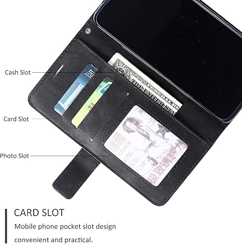 Miniatura 5 de Funda para Asus ZenFone Max Pro M2 ZB630KL funda de cuero para Asus ZenFone Max Pro M2 ZB631KL ZB630KL X01BDA funda de piel sintética con tapa negra