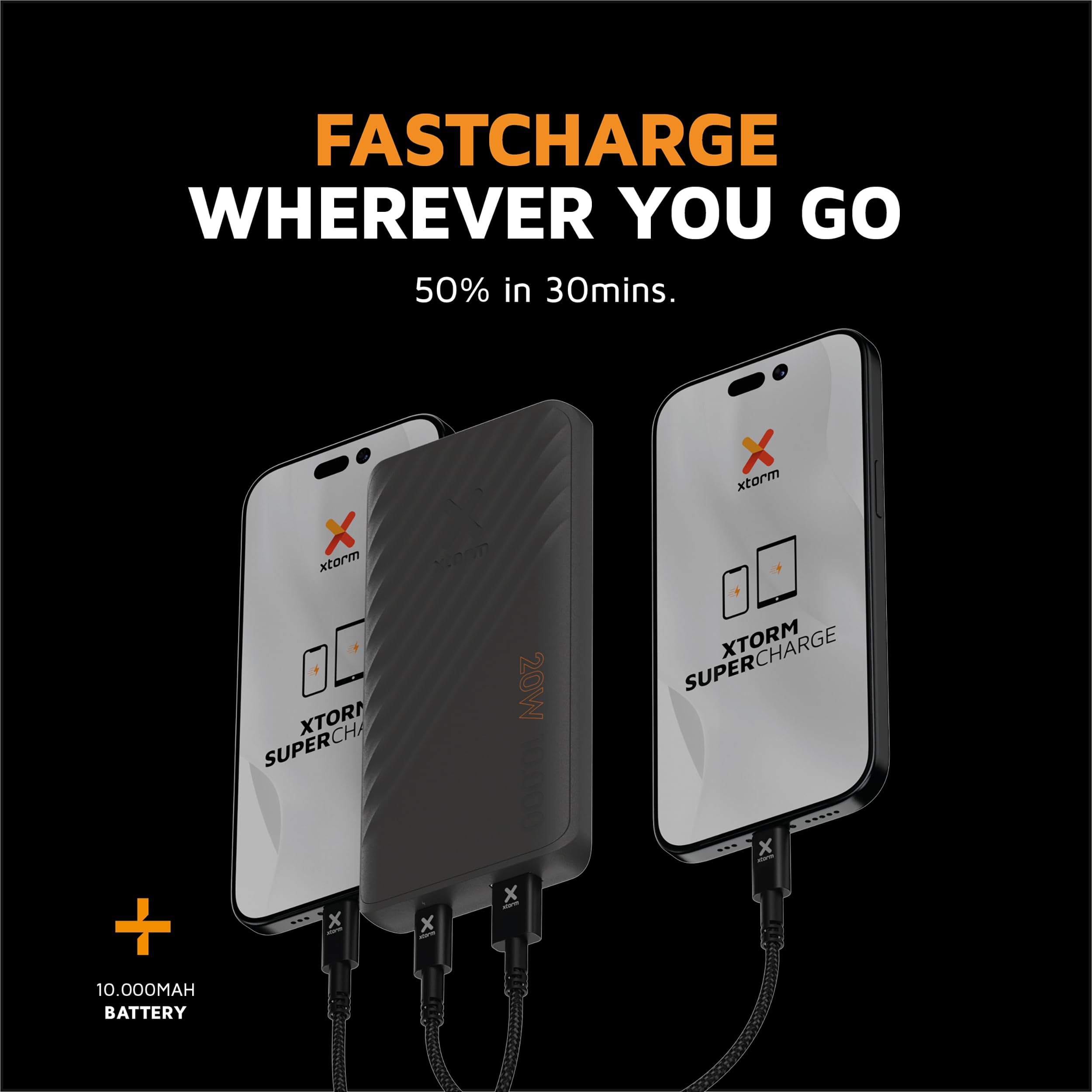 Powerbank 10000mAh 20W Fan Edition - Supercharging Your Device - Dettaglio