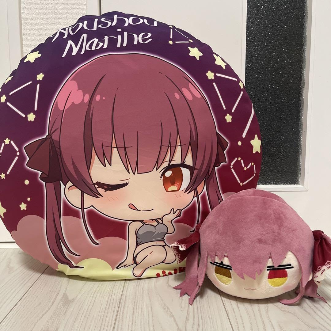Amazon.co.jp: ホ ロ ラ イ ブ 宝鐘マリン 寝そべりぬいぐるみ