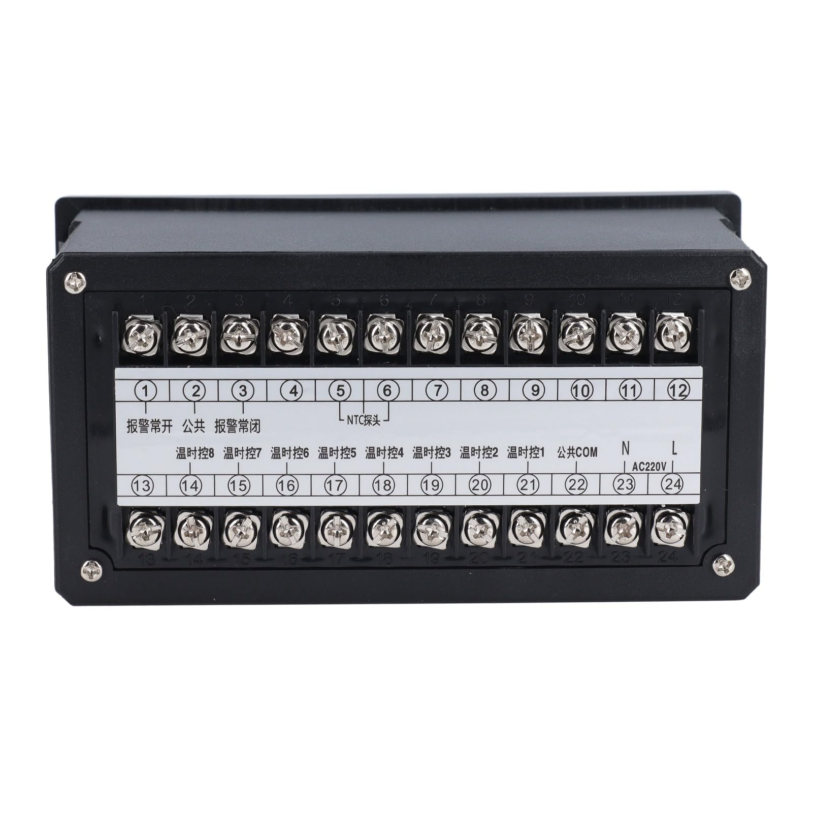 Controlador de temperatura con sonda Termostato inteligente automático de alta precisión con salida de 6 canales para granja de invernadero 110-230V