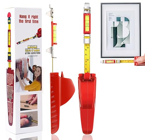 All in One Picture Hanging Tool Kit with Level, Portable