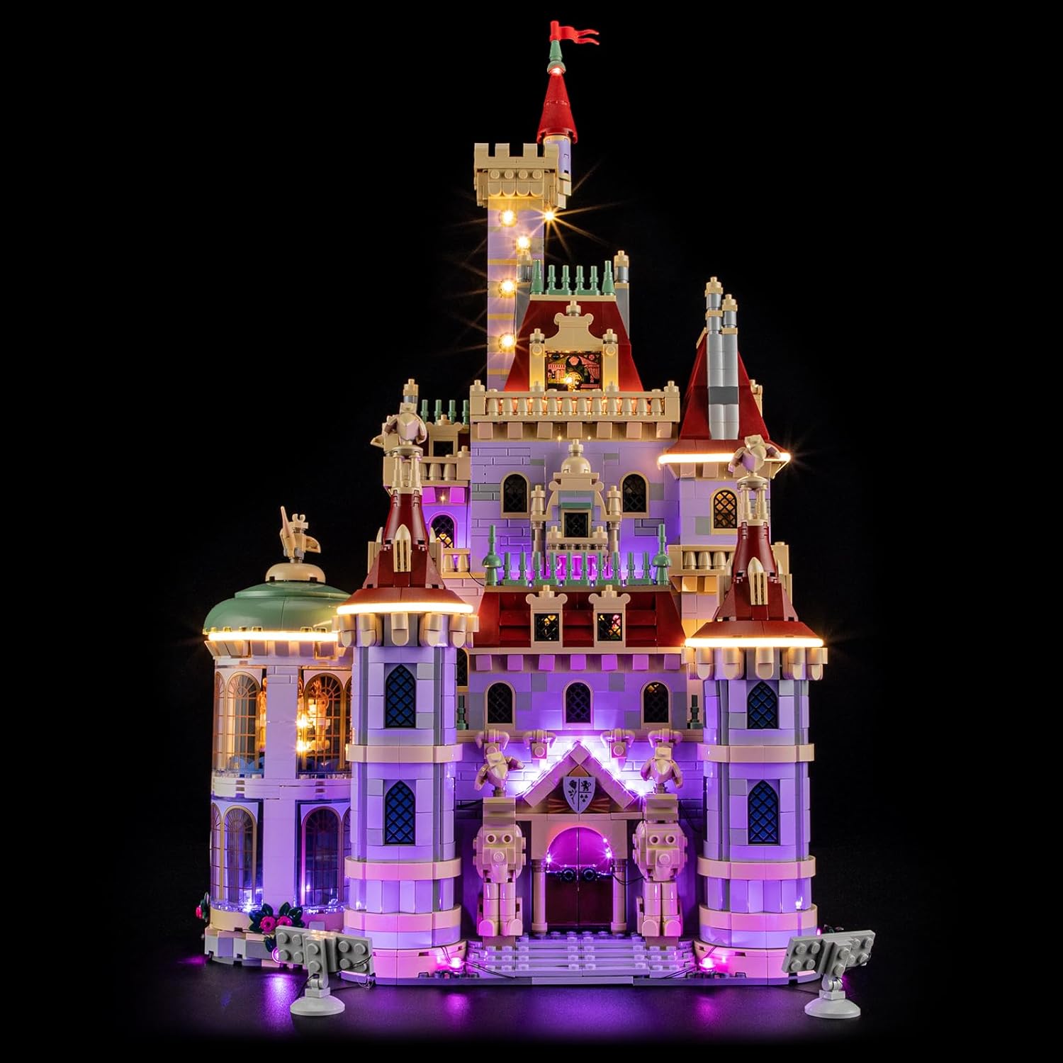LIGHTAILING Light for Lego-43263 Beauty and The Beast Castle - Led Lighting Kit Compatible with Lego Building Blocks Model - NOT Included The Model Set
