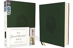 NIV Journal the Word Bible: The Perfect Tool for Note-Taking, Reflection, and Artistic Expression