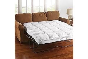 Enhance Your Sleeper Sofa's Comfort: BrylaneHome Sleeper Sofa Mattress Topper in Supreme Queen Size