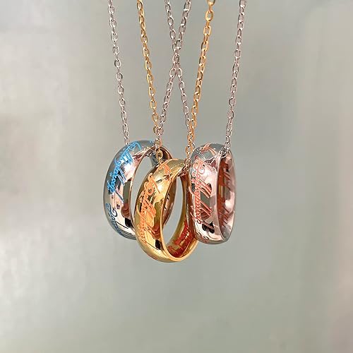 Miniatura 9 de The One Ring Glow in the Dark, The Rings of Power with Elvish Rune