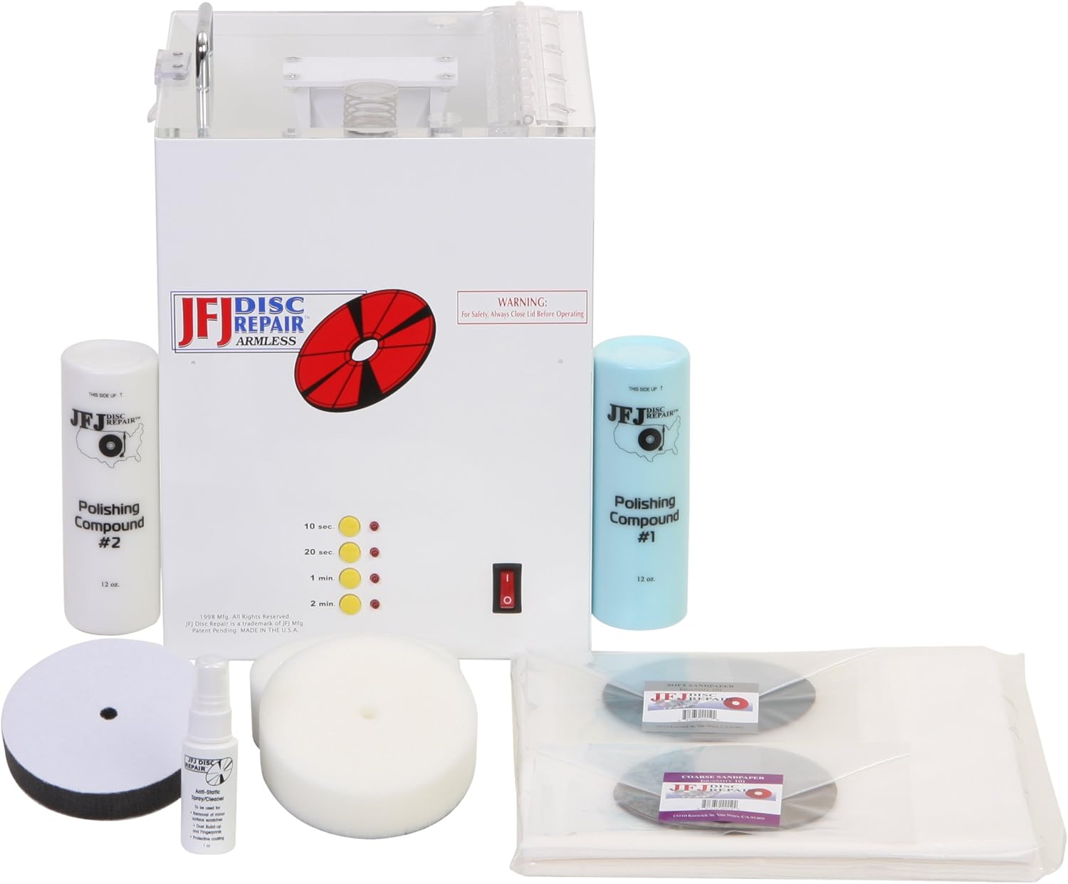 JFJ 110Volt Single Arm Machine CD/DVD Repair Machine