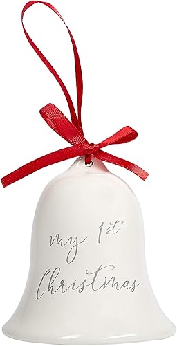 Miniatura 78 de Pearhead Baby’s First Christmas Wooden Picture Frame Ornament, Newborn Milestone Keepsake Photo, Holiday Gift For New and Expecting Parents, Rustic