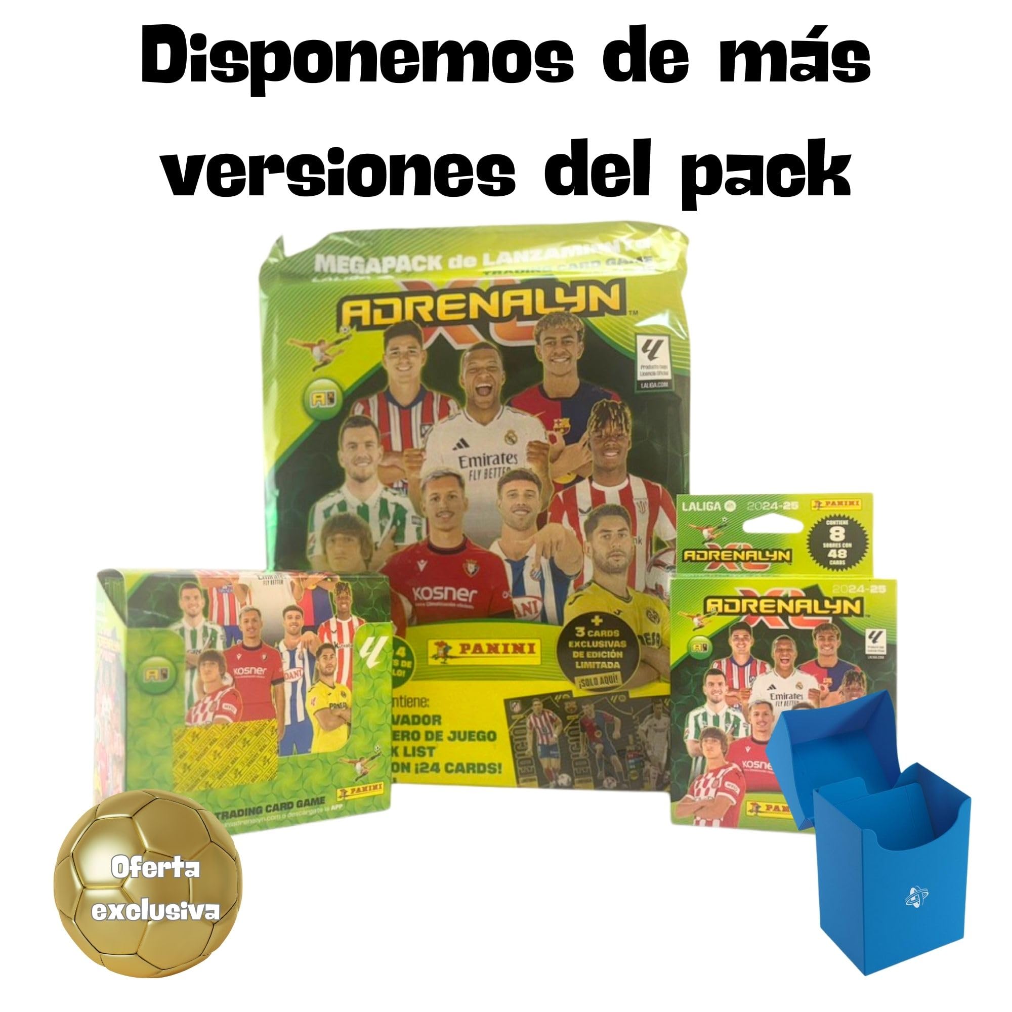Panini Megapack Adrenalyn 2024-2025 Álbum Premium Liga Santander Edición Exclusiva