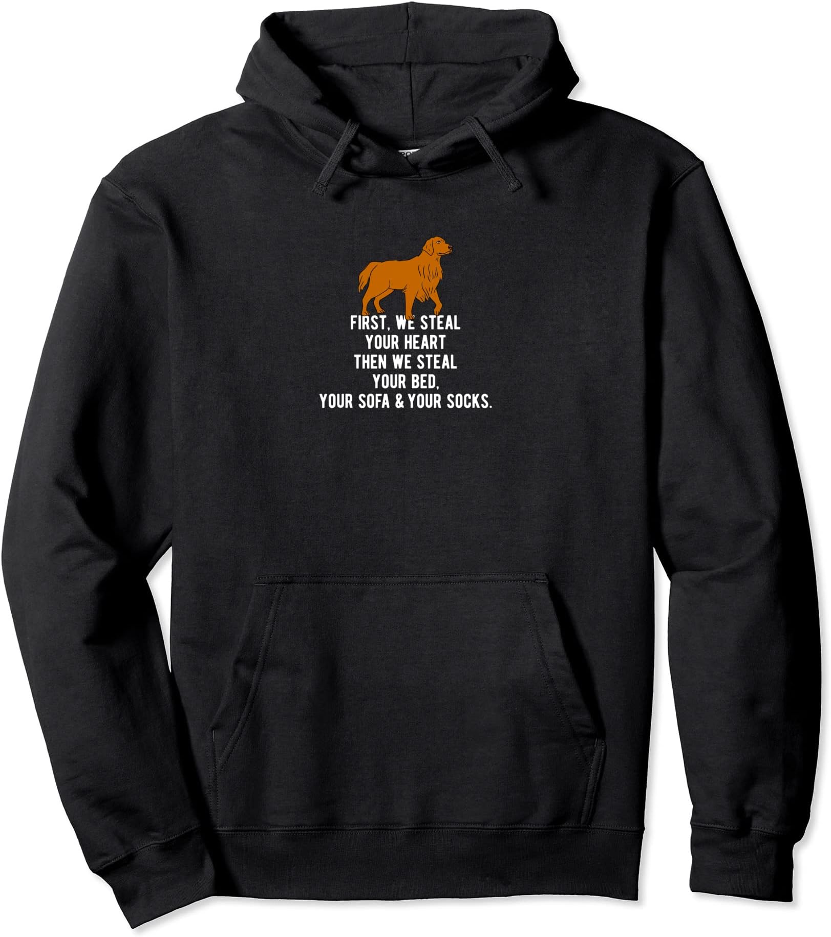 Foxred retriever for Dog Lover Pullover Hoodie