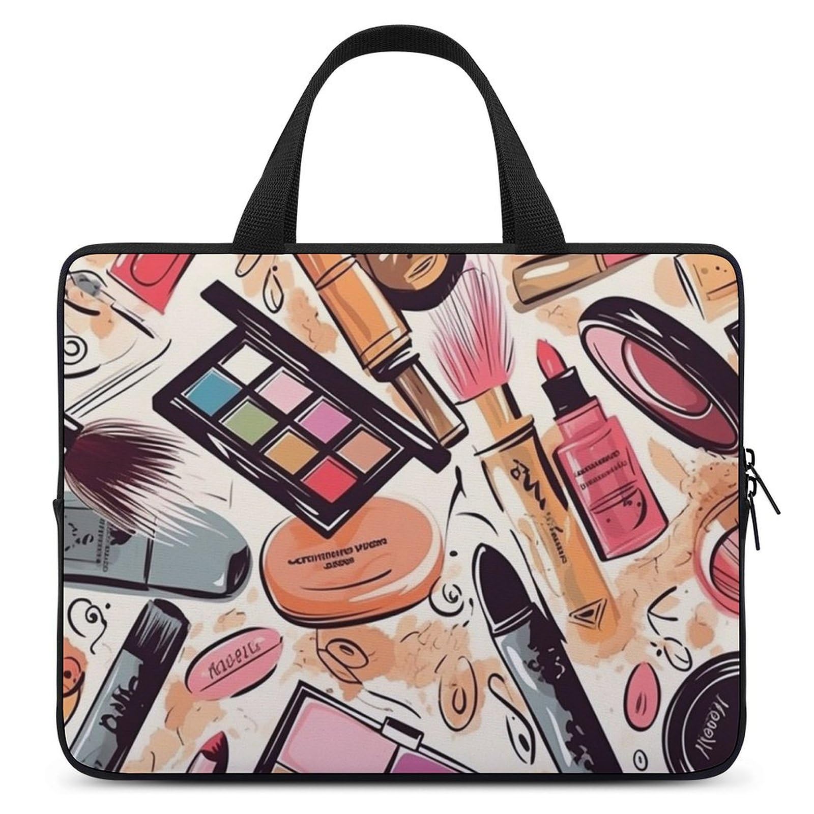 Protegez votre PC 15 pouces avec cette housse etanche motif maquillage - 6