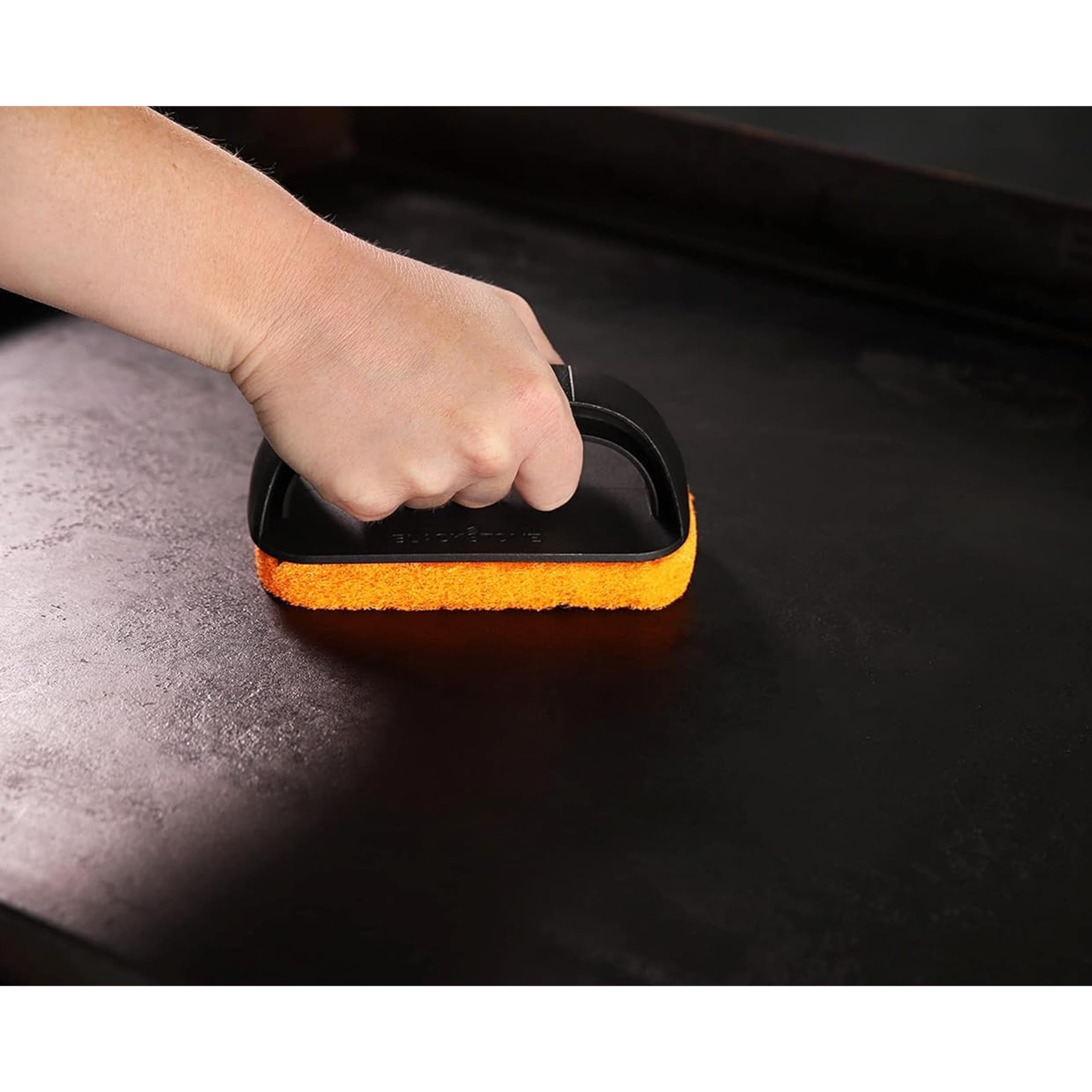 Blackstone Grill-Zubehör-Set, 2 Grill-Gusseisen-Gewürz-Conditioner und Großhandelshandschuhe und Tuch im Lieferumfang enthalten, 5179-4114x2-Gl-Cl