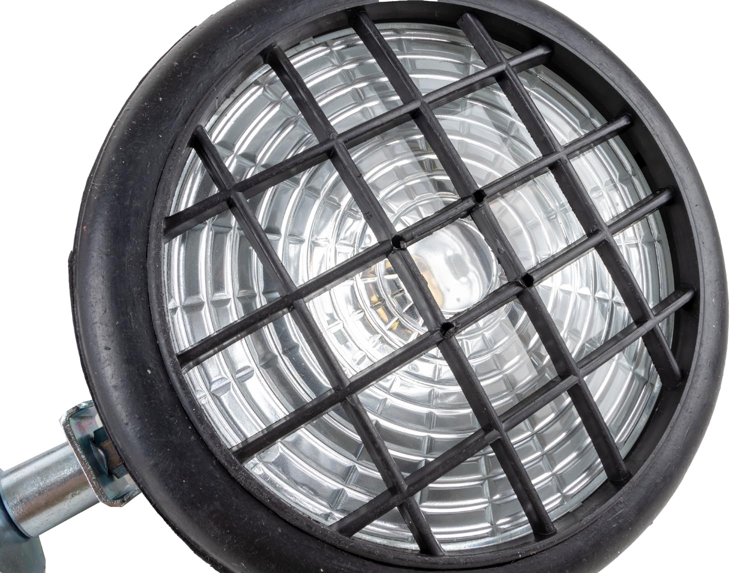 Ama Faro da Lavoro Alogeno Ø 135 mm da 24 V 55 W con Orientamento Rotondo e Supporto Regolabile