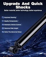 Vista 3 de Amortiguadores ECCPP Amortiguadores delanteros y traseros para Chevy 1998 1999 2000 2001 2002 2003 2004 para Chevy Tracker para Suzuki Vitara Grand
