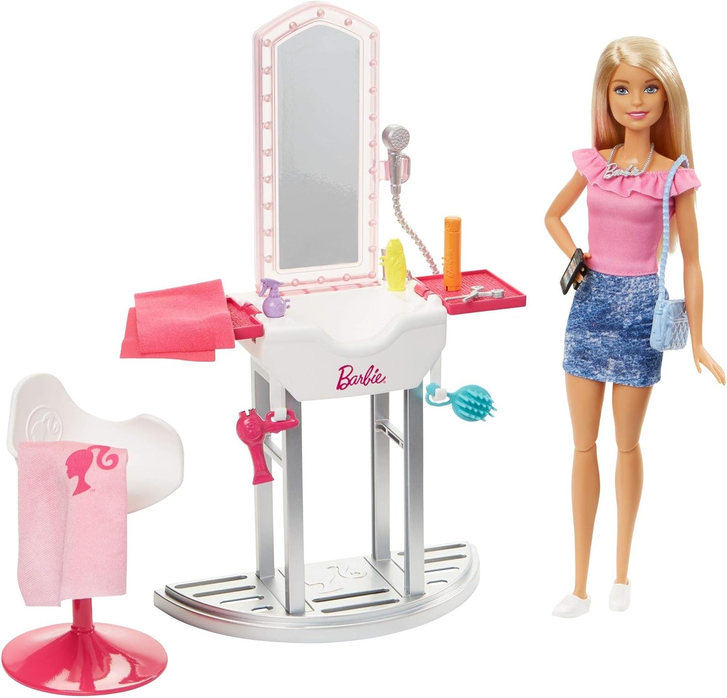 Barbie Salon Doll, Blonde