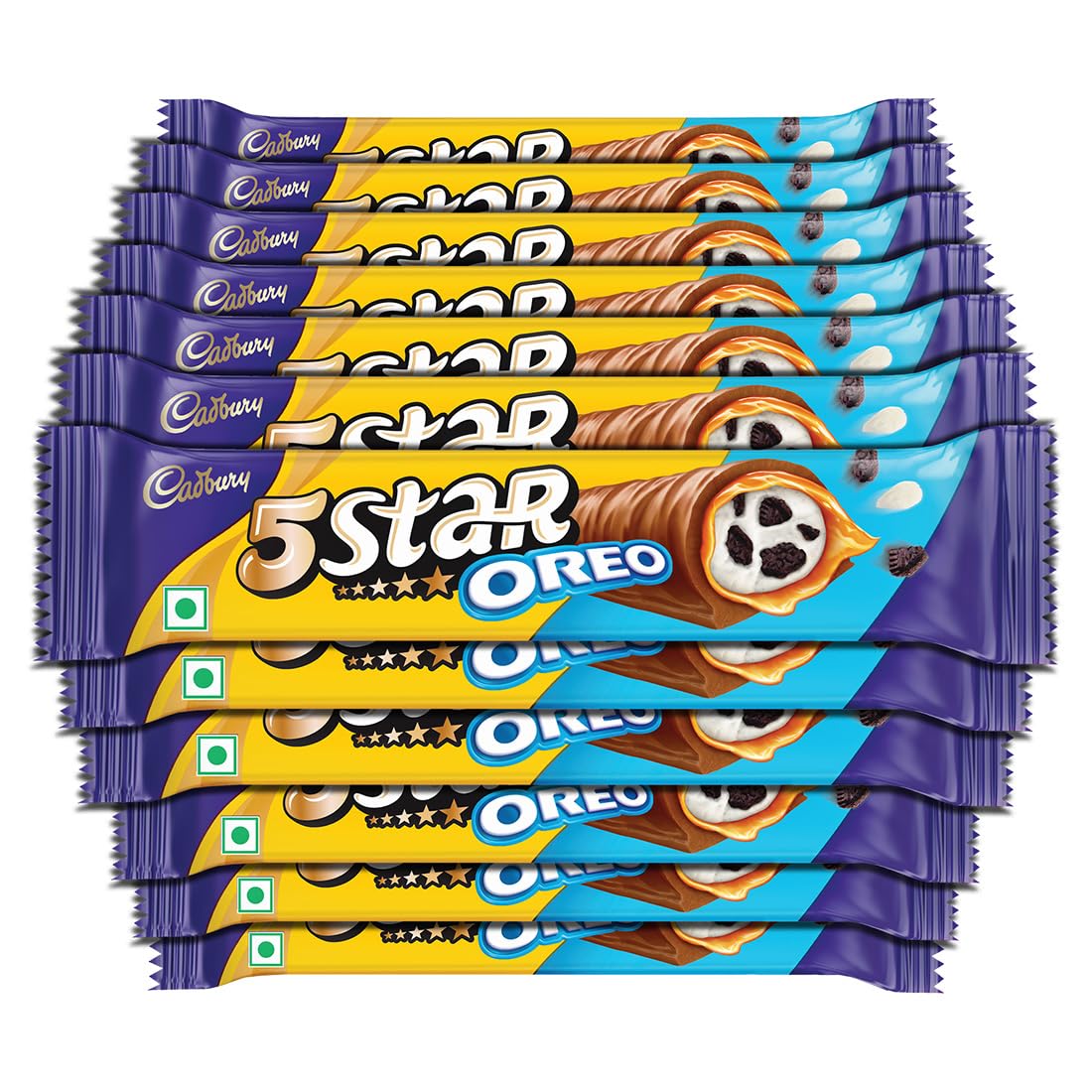 Cadbury 5 Star Oreo Chocolate Bar, 40 g (Pack of 12)