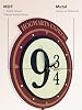 Hogwarts Express II Decorative Wall Clock with Swinging Pendulum