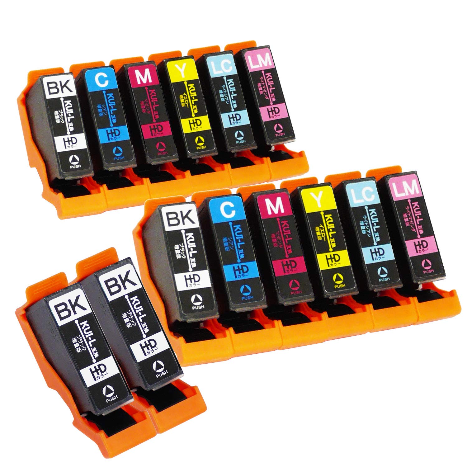 Amazon.co.jp: エプソン用 KUI (クマノミ)互換インク KUI-6CL-L 互換 6