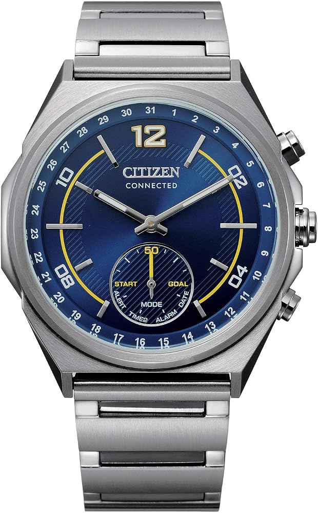Amazon.com: Citizen Connected - Reloj de cuarzo para hombre, acero  inoxidable, tono plateado (modelo: CX0000-55L) : Ropa, Zapatos y Joyería