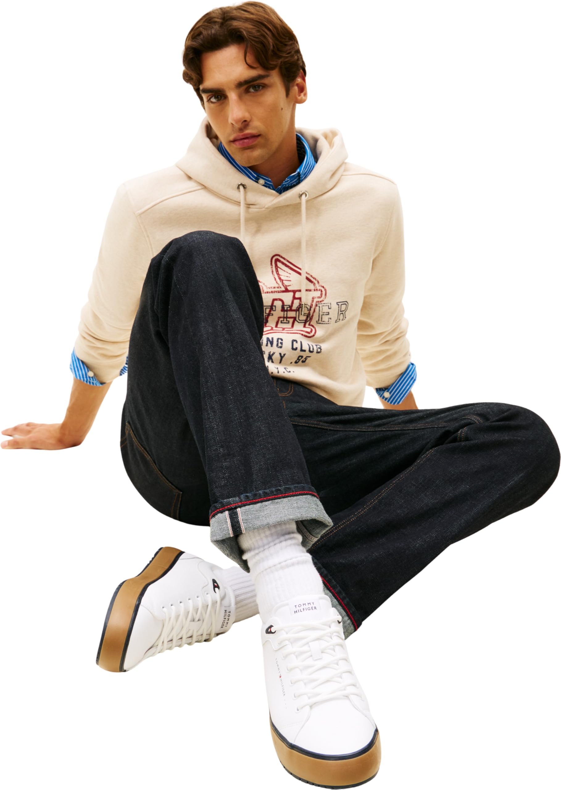 Tommy Hilfiger Harlem Core Cleat LTH Mix Fm0fm05702, Parte Superior Baja Hombre