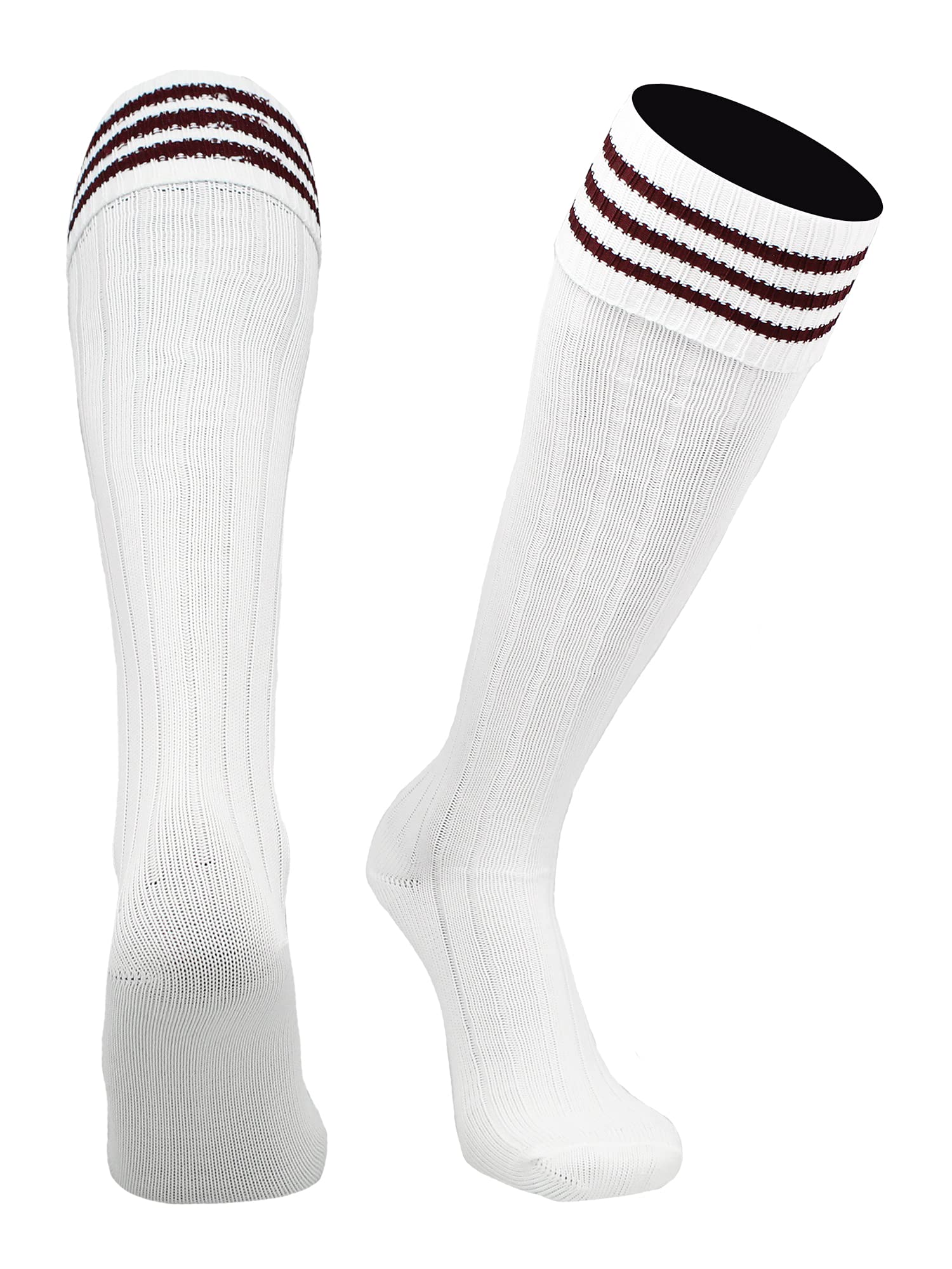 Soccer Socks With Fold Down Top - European Style for Adults - Men and Women