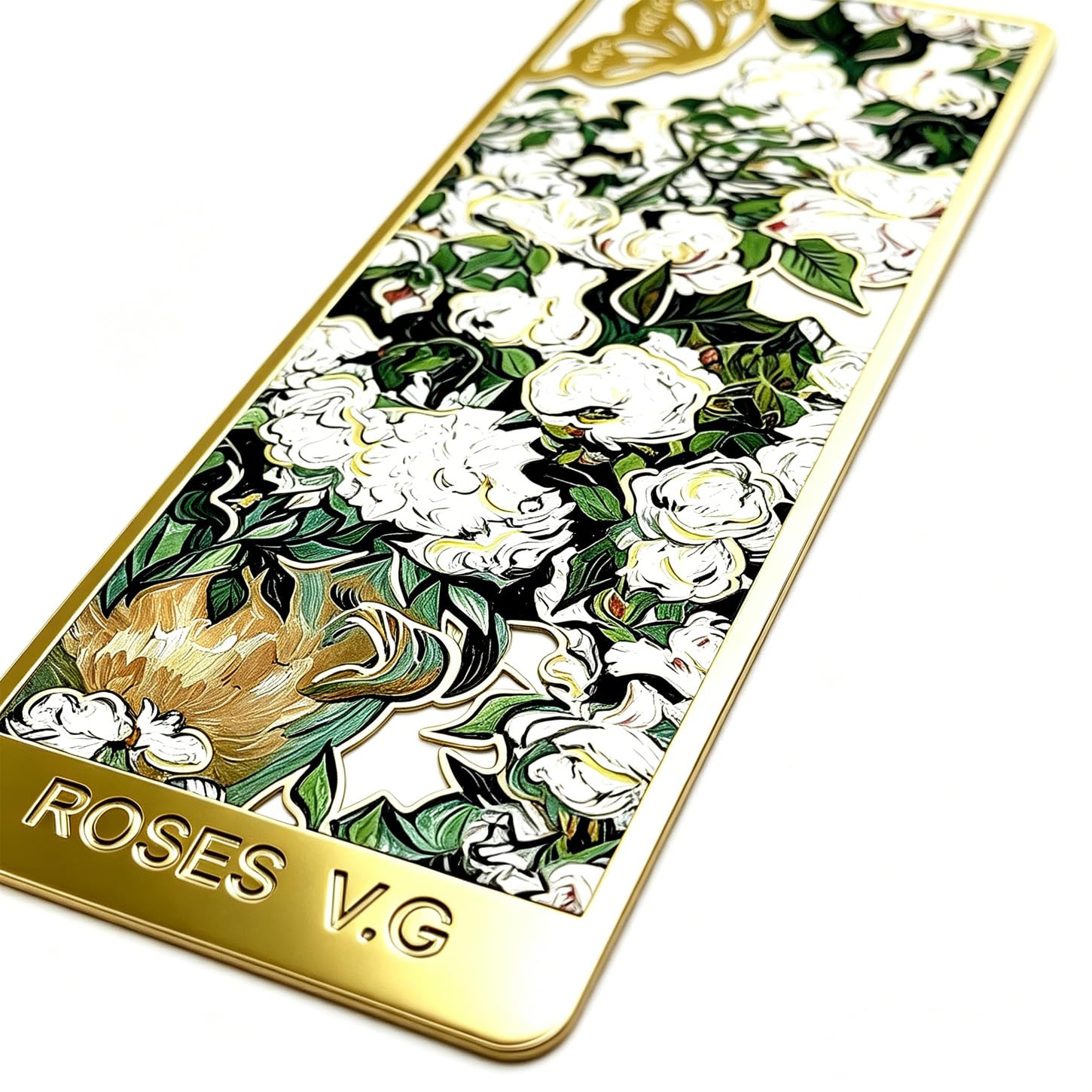 Marque-page en alliage rose avec pendentif papillon et pompon de qualité supérieure dans une boîte cadeau, marque-pages élégants en métal pour femmes, hommes, enfants, amateurs de livres