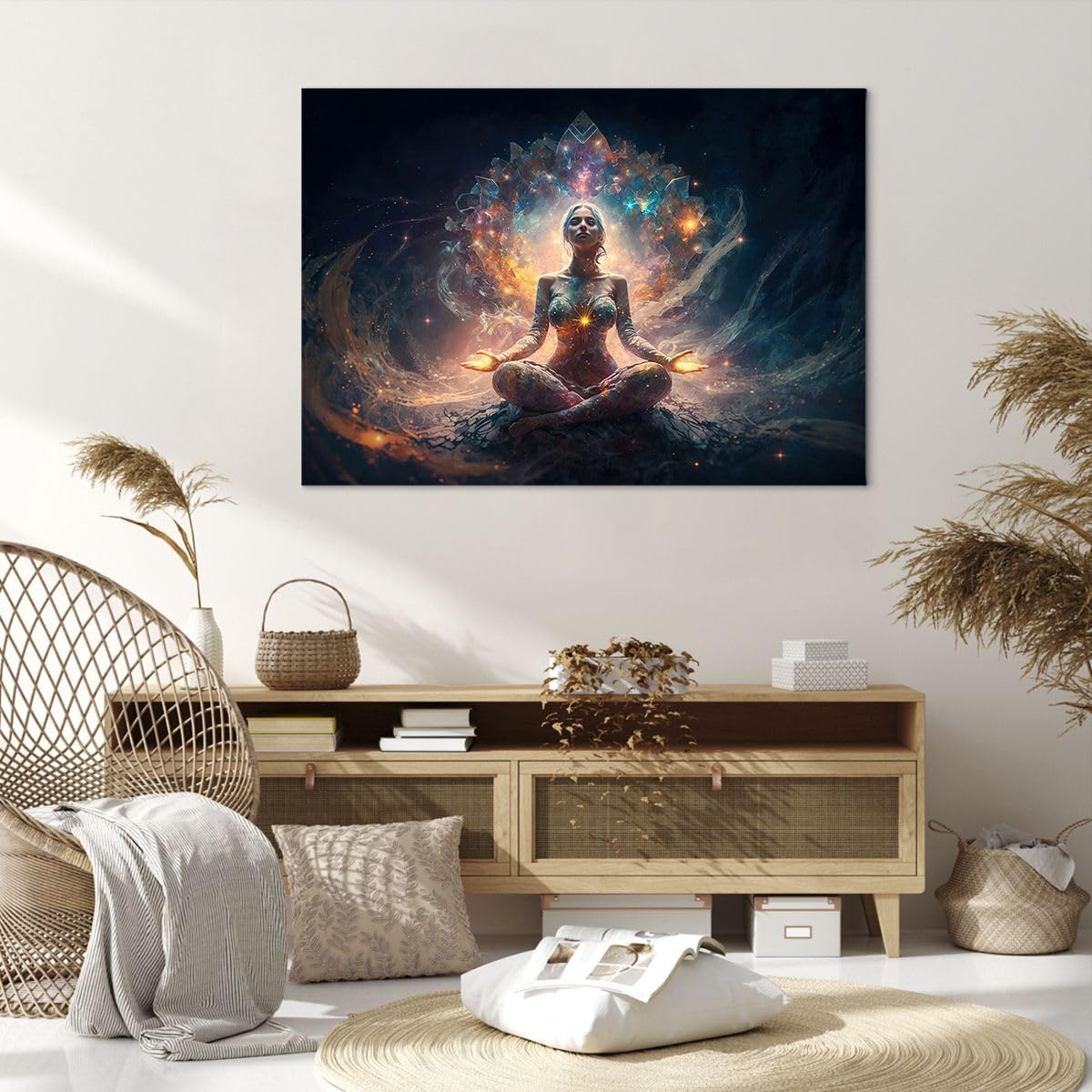 ARTTOR Lienzos Decorativos 100x70cm Cuadro Sobre Lienzo Moderno Mujer