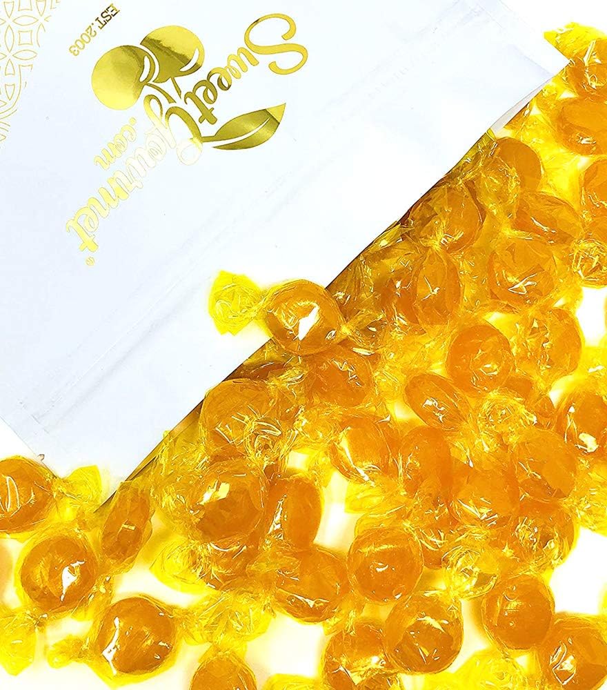 Butterscotch Buttons, Arcor Premium Bulk Wrapped Hard Candy,