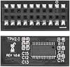 TPM 2.0 Module, Encryption Security Module LPC Interface 20 Pin Remote Card Encryption Security Board Electronic Components for Motherboard Compatibility with MSI, GIGA, ETC