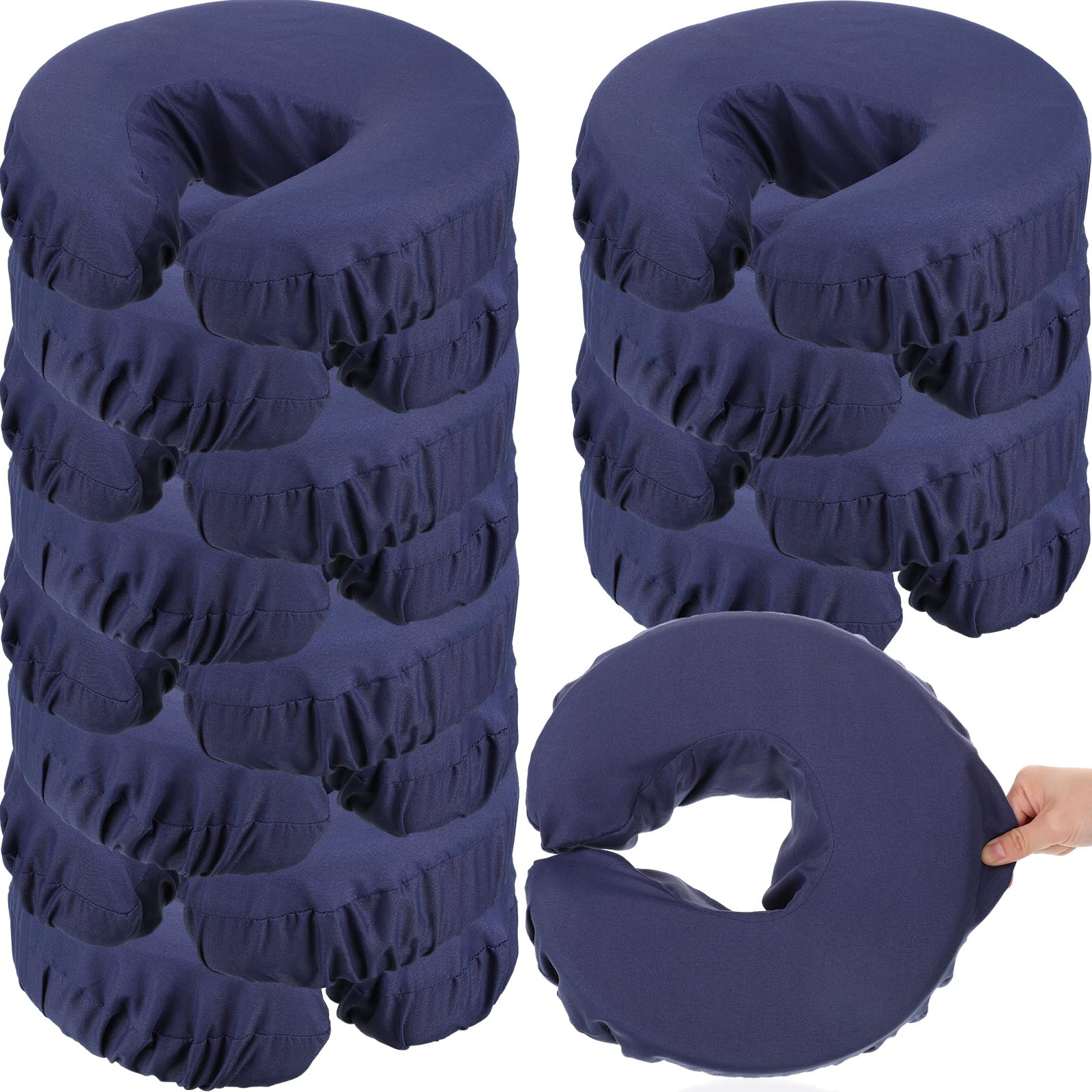 Face Cradle Covers for Massage - White -11 Face Cradle Covers for Massage - White -11