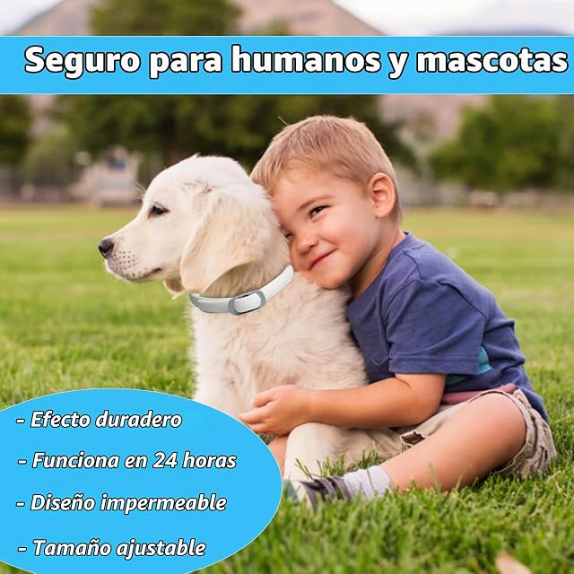 Foto 3 de 8 de Pets4Luv Collar Antipulgas para Perros con Aceites Esenciales Naturales