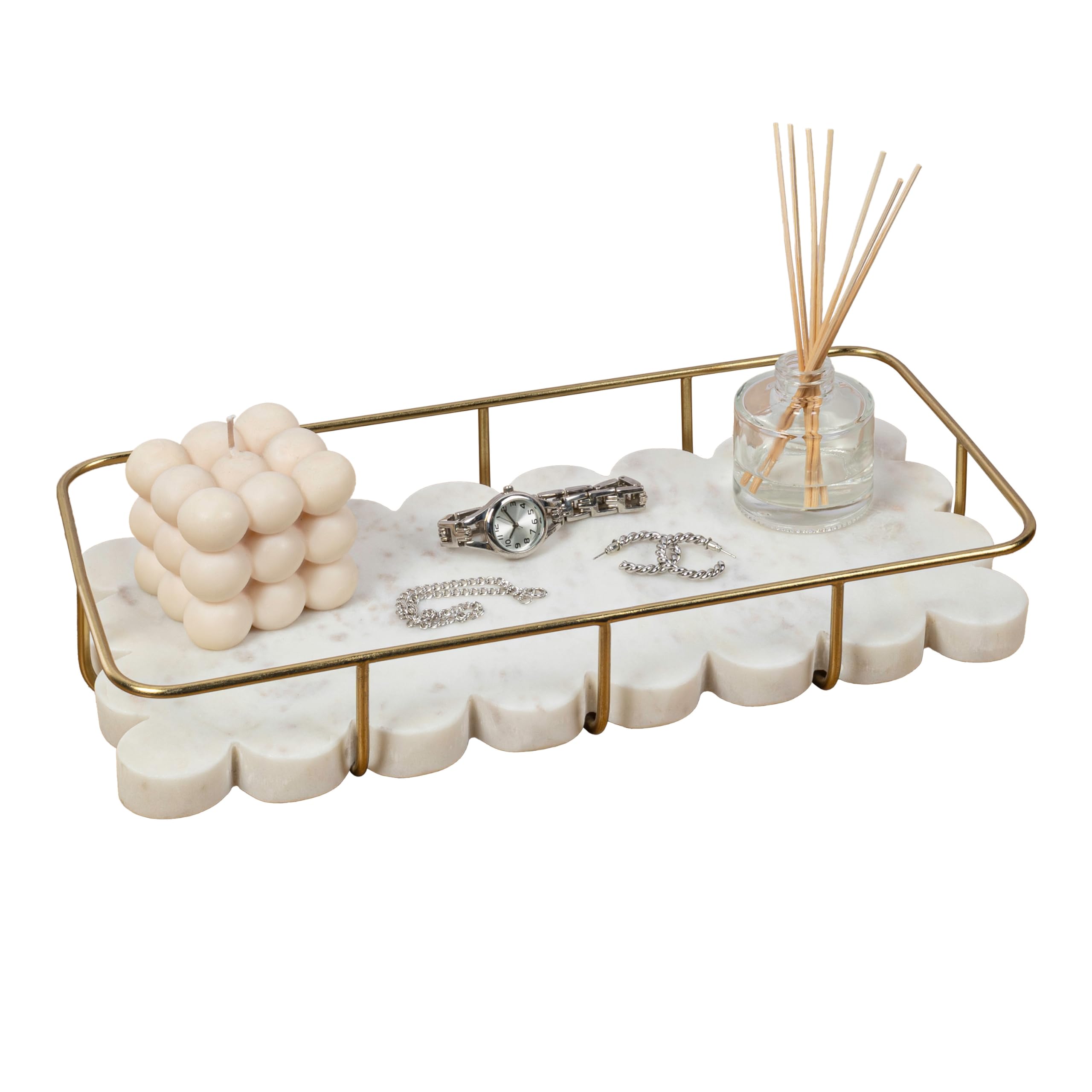 Plateau de courtoisie happimess pour service de table basse chic