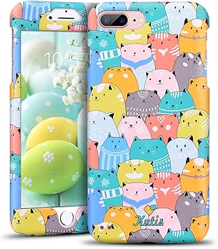 Amazon Co Jp Hb Int Iphone 8 Plus ケース Iphone7 Plus ケース かわいい 高校生 キャラクター 薄型 全面保護 360度フルカバー おしゃれ 軽量 スリム マット仕様 バンパーケース ハード おしゃれ 萌え 衝撃防止 人気 家電 カメラ