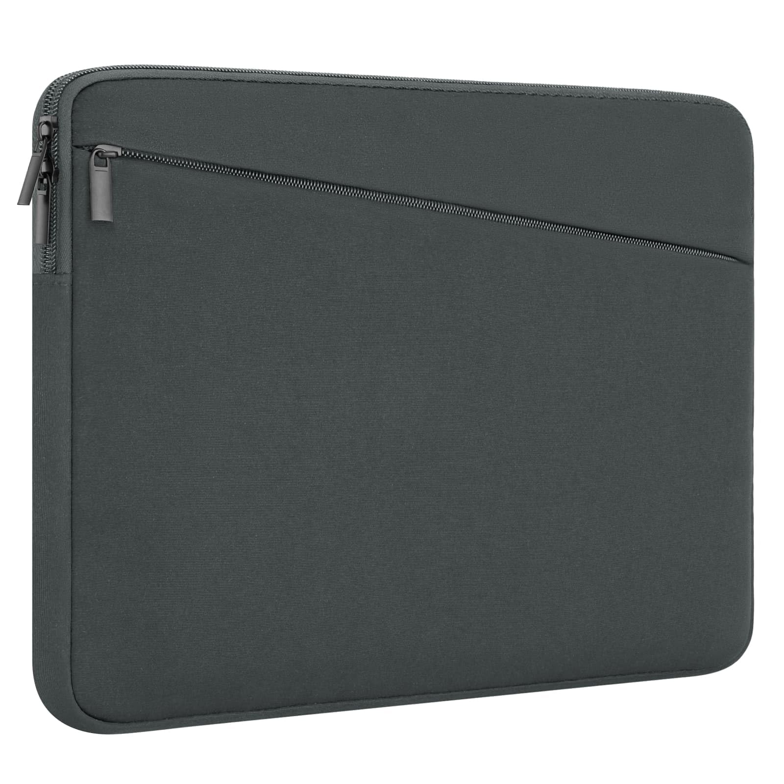 14 15 Inch Laptop Sleeve Durable Protective Case Slim Padded Laptop Case with Front Pocket Compatible with 15 16 Inch MacBook Air MacBook Pro HP, Dell, Lenovo Grey 14-15 Inch Grey