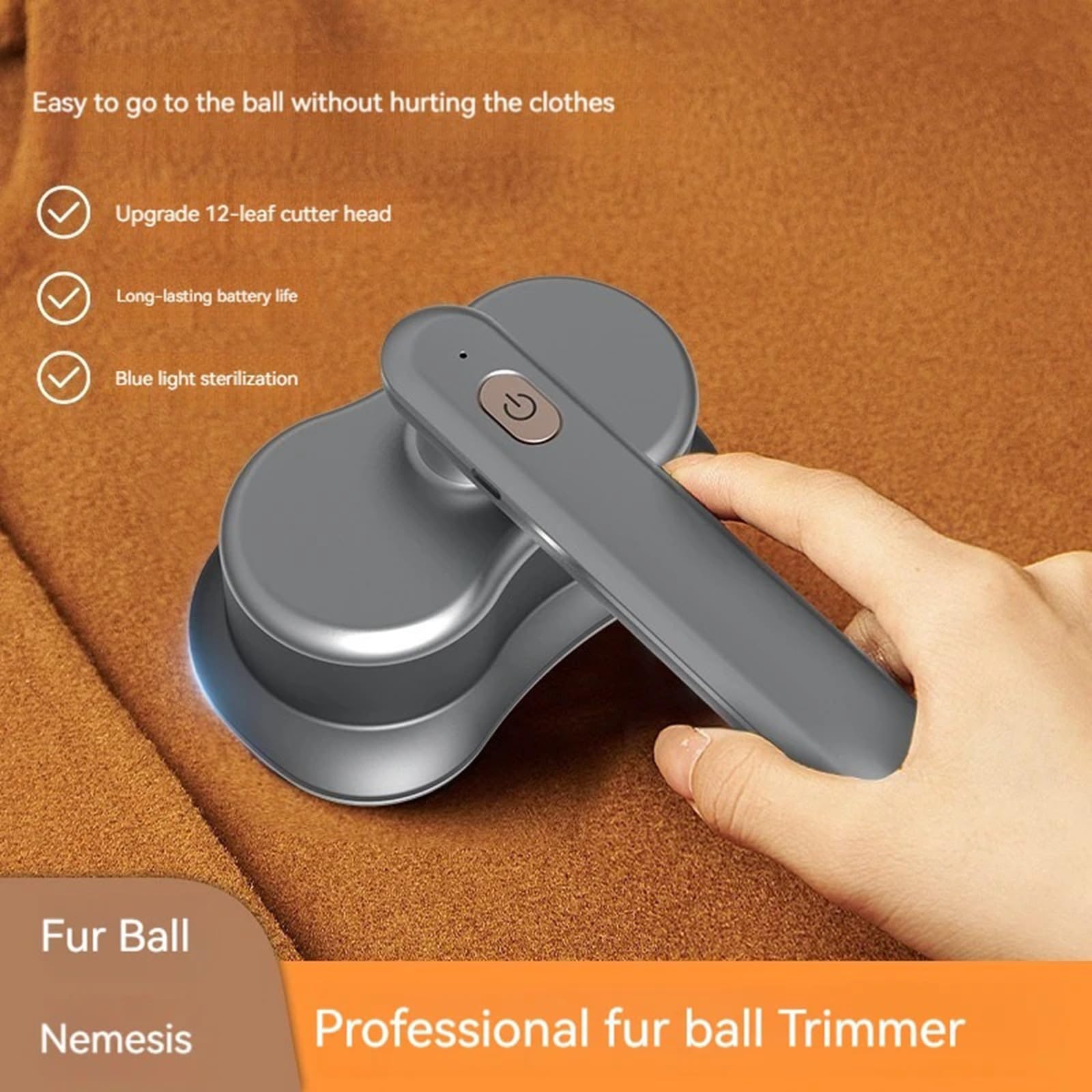 Pelucchi Lint Remover Rasoio for palline for capelli a doppia testa Rasoio domestico ricaricabile for rimozione palline for capelli Strumento portatile for la rimozione di pilling Levapelucchi Elettri