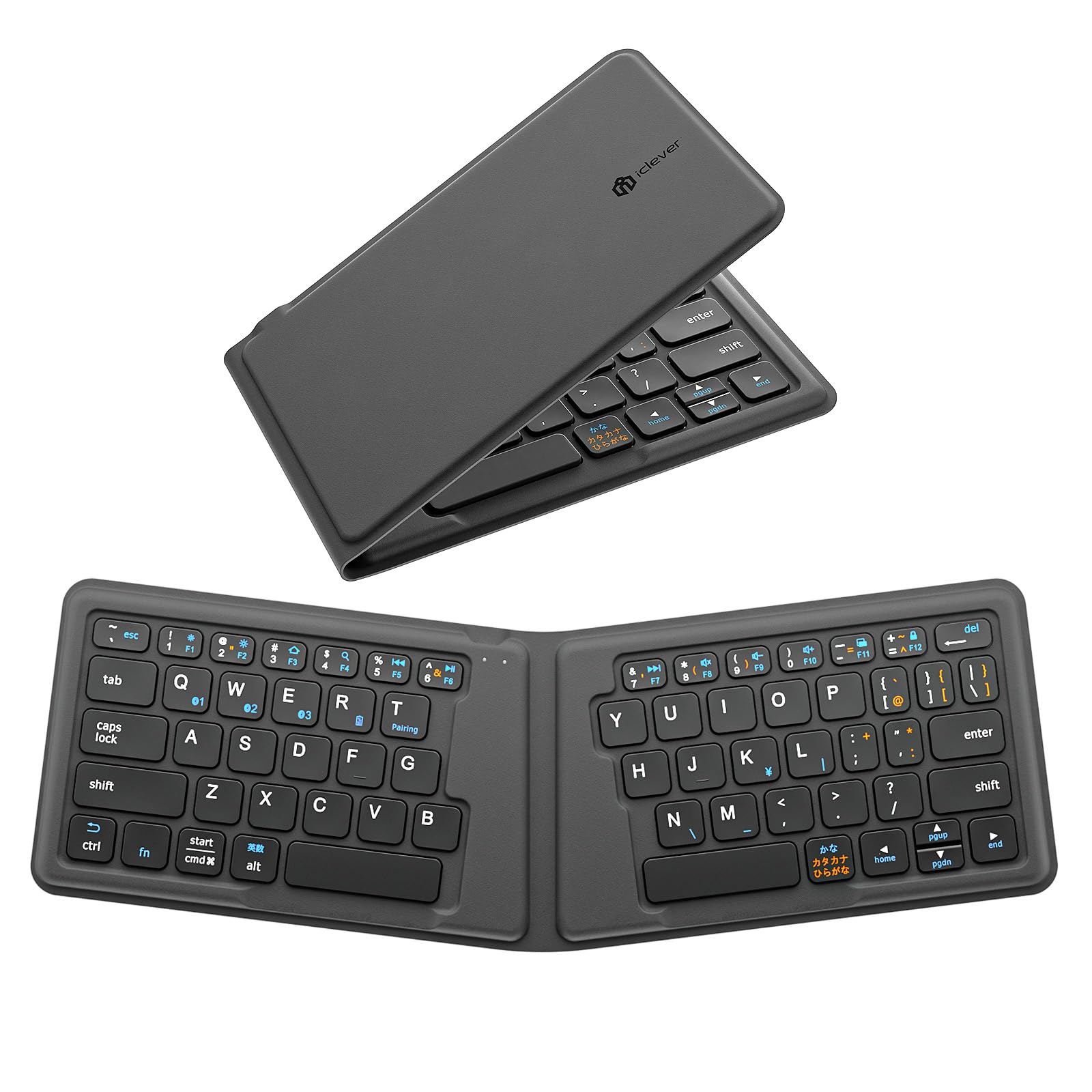 Amazon.co.jp: iClever 折りたたみ Bluetooth キーボード- 多ペア