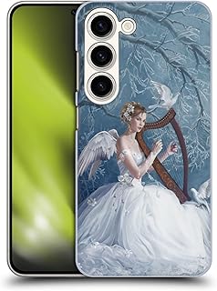 Head Case Designs Officially Licensed Nene Thomas Chorus Angel Harp and Dove Deep Forest Hard Back Case Compatible with Samsung Galaxy S23 5G
