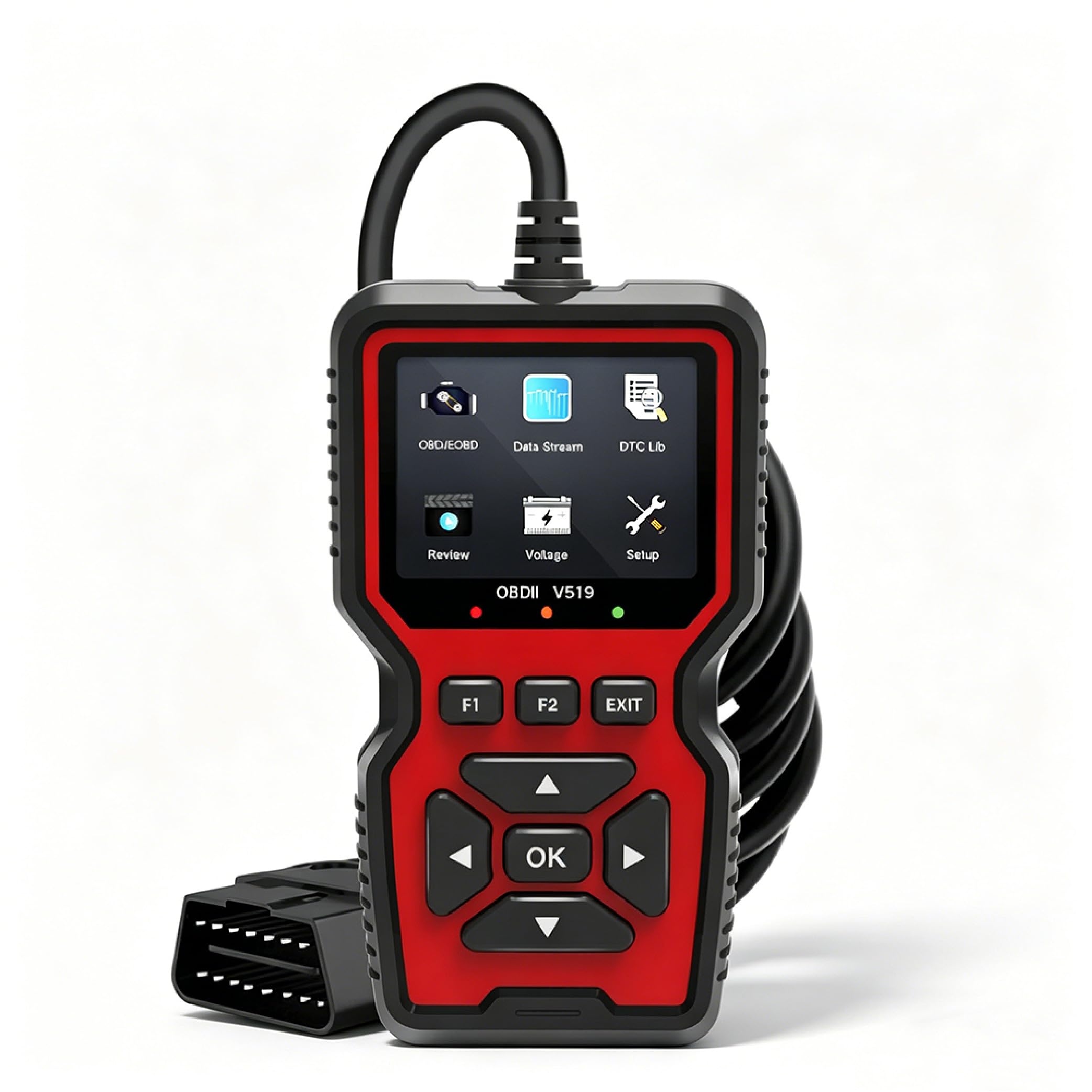 JKGBUK OBD2 Scanner for Hyundai Getz Reina Ioniq Bayon Elantra Veloster Tucson, with DTC, Data Stream, I/M Readiness, Fault Code Clearing Diagnosis Only, No Reprogramming