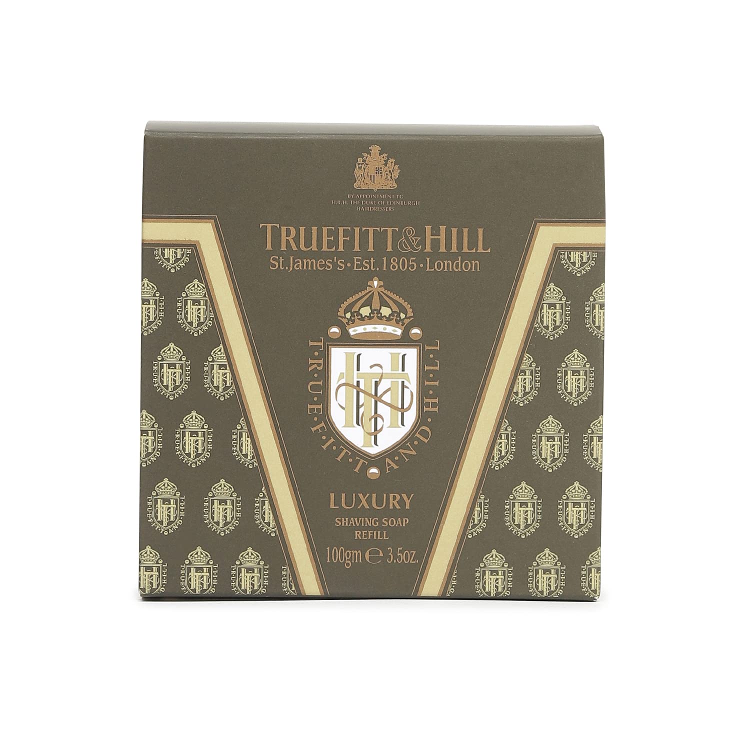 Truefitt & Hill Luxury Shaving Soap Refill 99gm | Signature Product of Truefitt and Hill | Essential Grooming Collection For Men | Suitable For All Skin Types 3