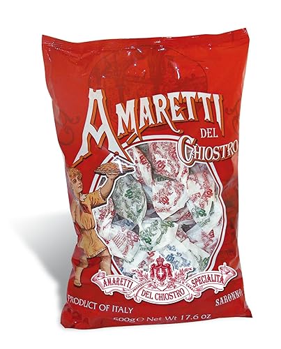 Crujientes galletas Amaretti bolsa de violonchelo 17.6 oz