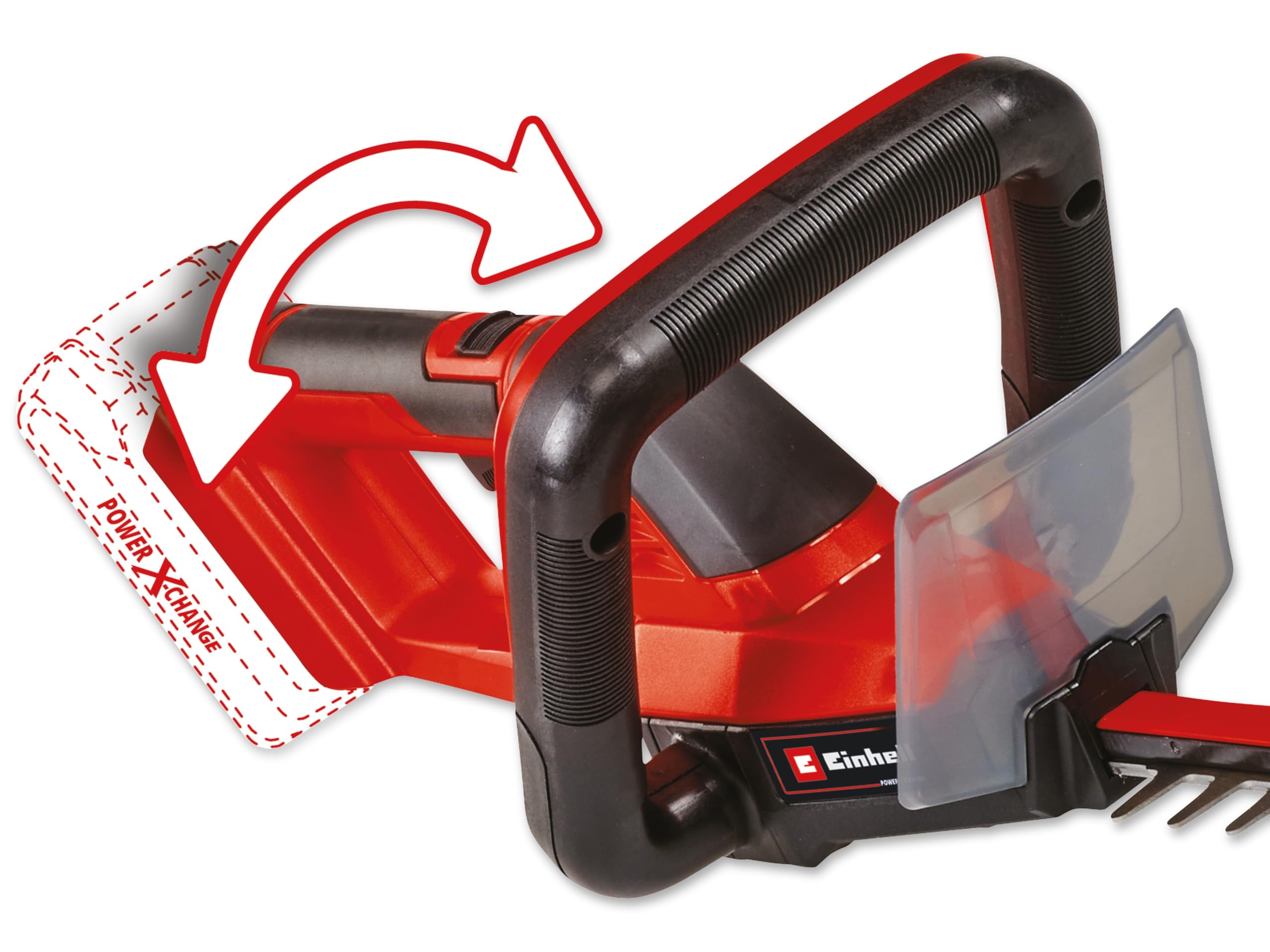 EINHELL Akumulatorowe nożyce do żywopłotu GC-CH 18/50 Li Kit (1 x 4,0 Ah)