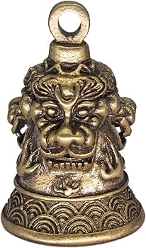 Amazon.com: Guardian Brass Luck Bell for Motorcycle Car Bike