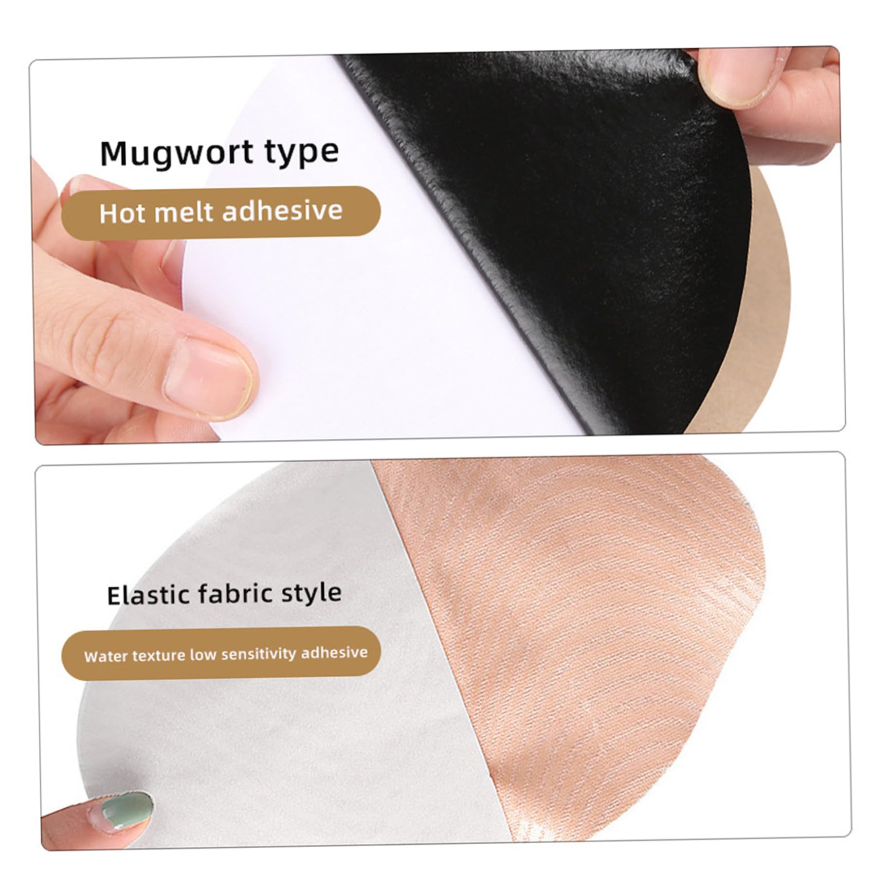 Prevención de roce de muslo Bandas de muslo 20pcs antieco, adhesivo autoadhesivo desechable anti fricción, elastic transpirable por el desgaste de la prevención de roce de muslo para muslos, pantorri