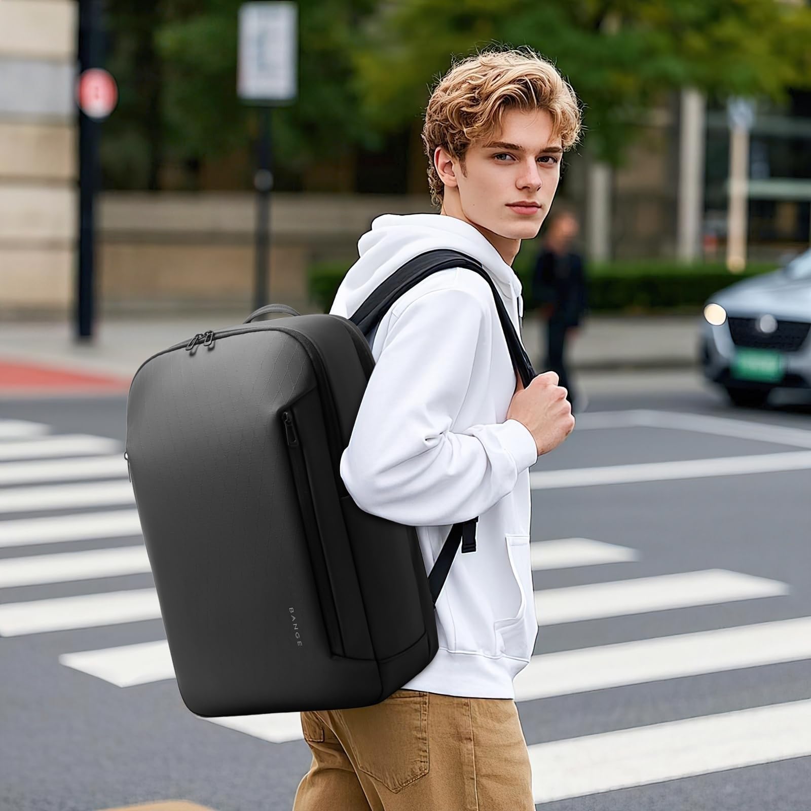 Mochila escolar Zaino per Laptop da 15,6 Pollici, Multitasca Idrorepellente, Viaggi d'Affari, Navette in Ufficio E Uso Casuale Giornaliero