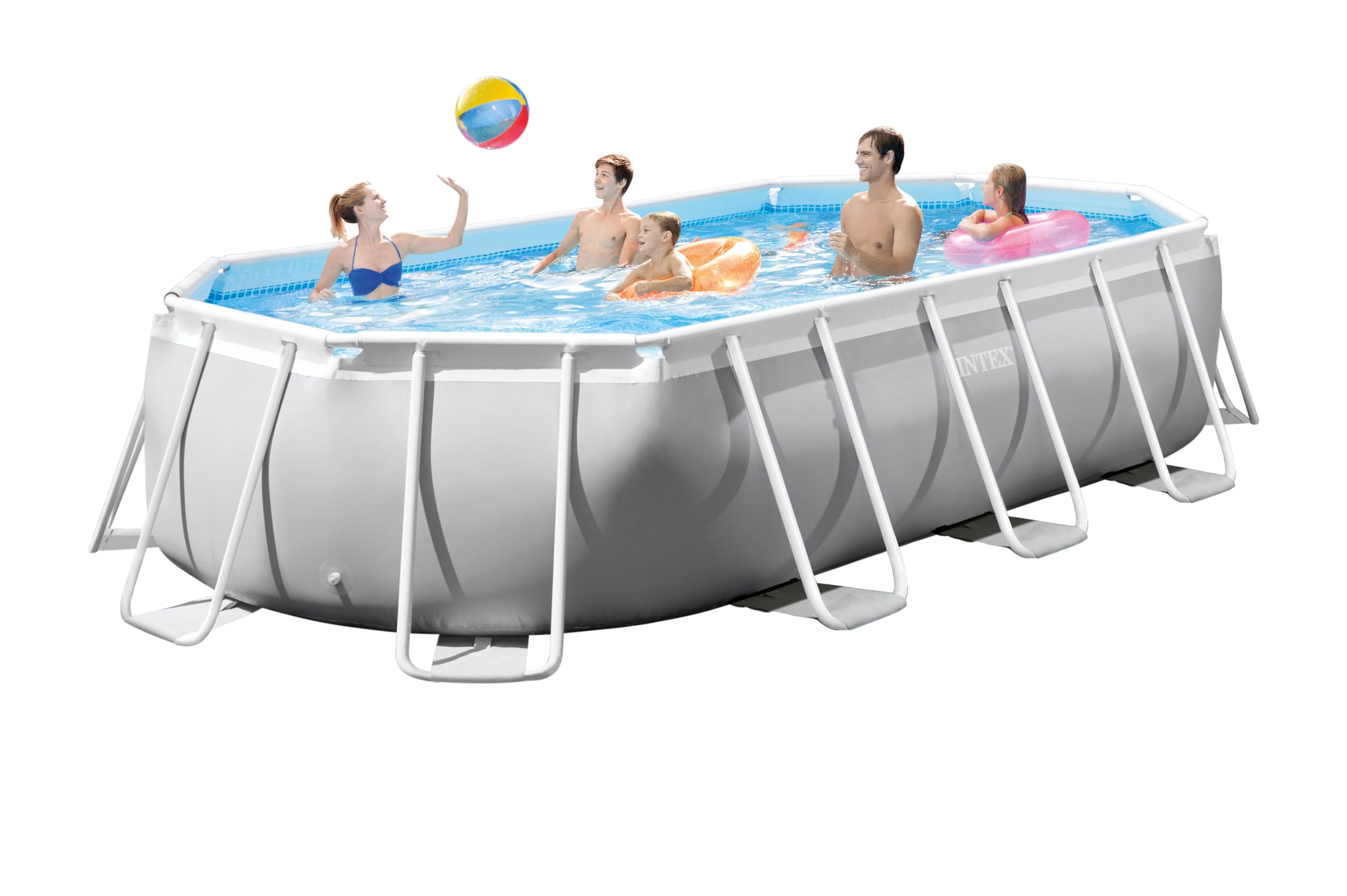 Intex 16.5'X9'X48 Prism Frame Oval Pool Set